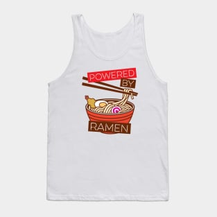 Powered By Ramen Tank Top